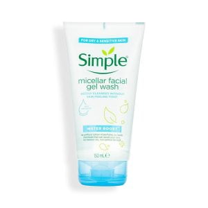 simple micellar facial gel wash