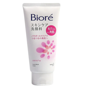 BIORE SKINCARE FACIAL WASH SCRUB FOR DIRTY PORES AND DEAD SKIN 130G