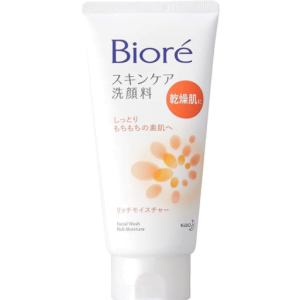 BIORE SKIN CARE FACIAL WASH RICH MOISTURE FOR DRY SKIN 130G